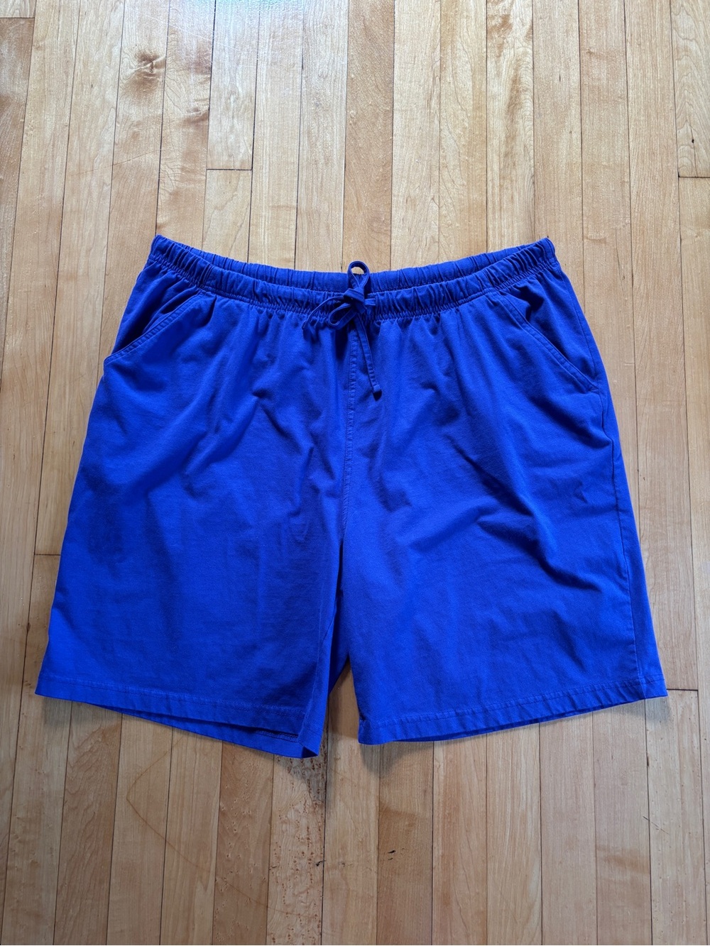 EUC Vintage 80s 90s Blueish Purple High Waisted Lounge Shorts | Women’s Plus XXL